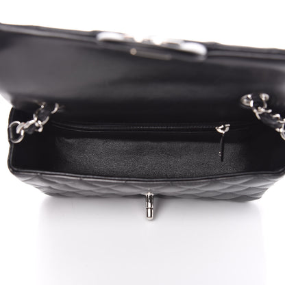 Chanel Lambskin Quilted Mini Rectangular Flap Black 5 of 13
