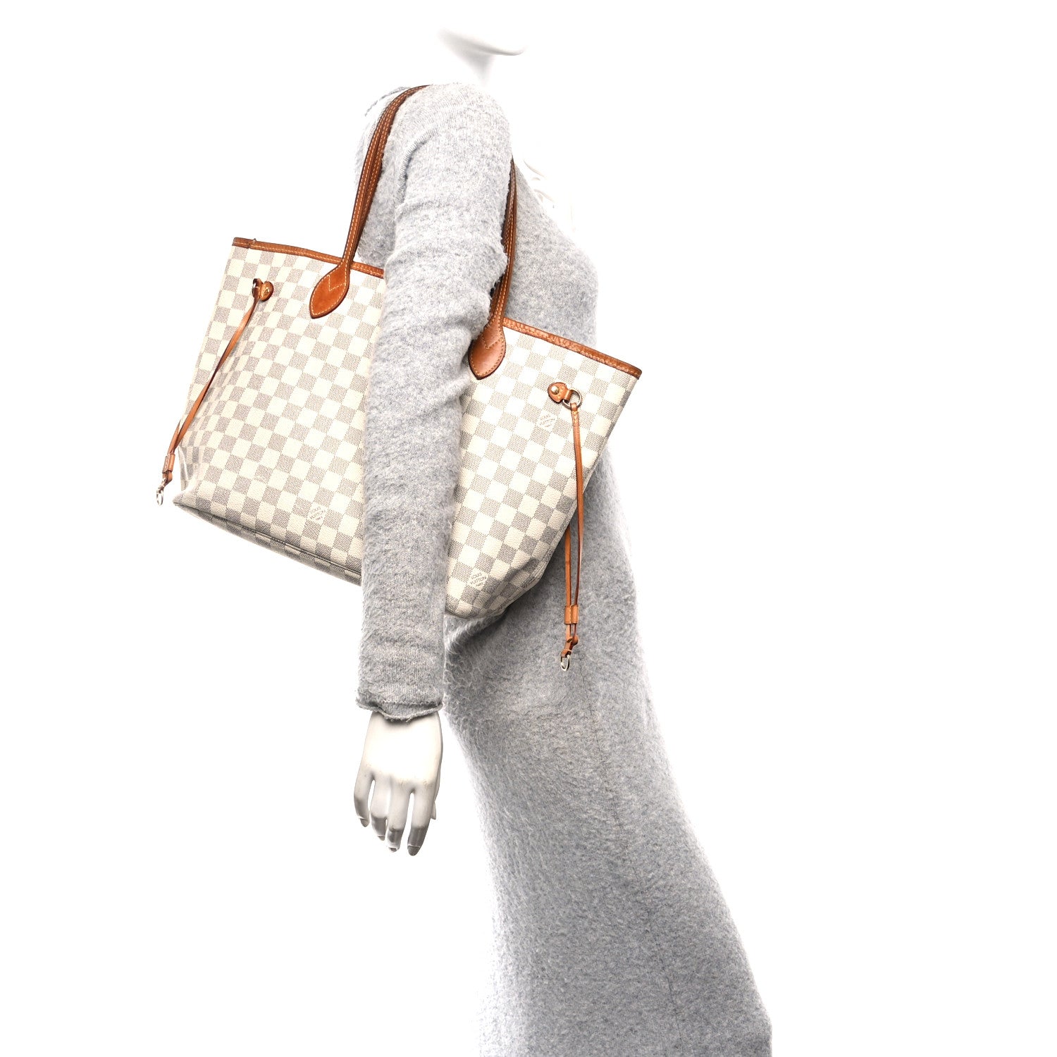 Louis Vuitton Damier Azur Neo Neverfull MM 2 of 13