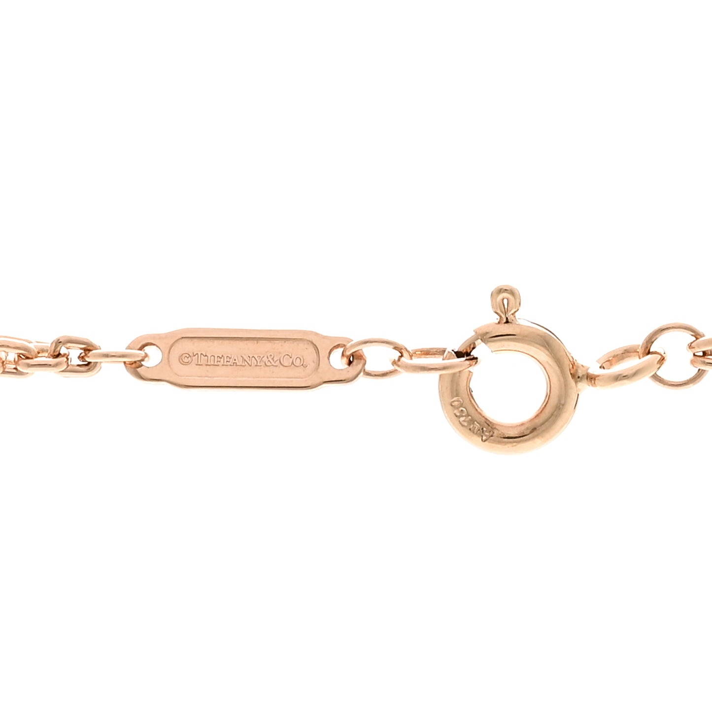 18K Rose Gold HardWear Double Link Pendant Necklace