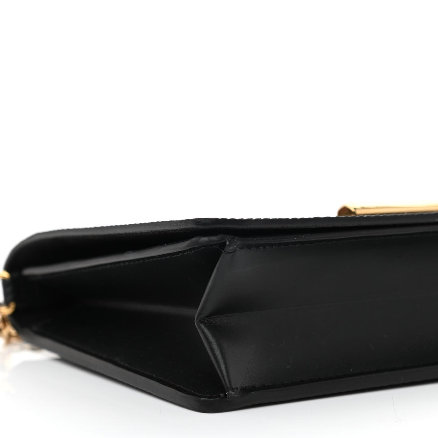 Epi Twist Belt Chain Wallet Black