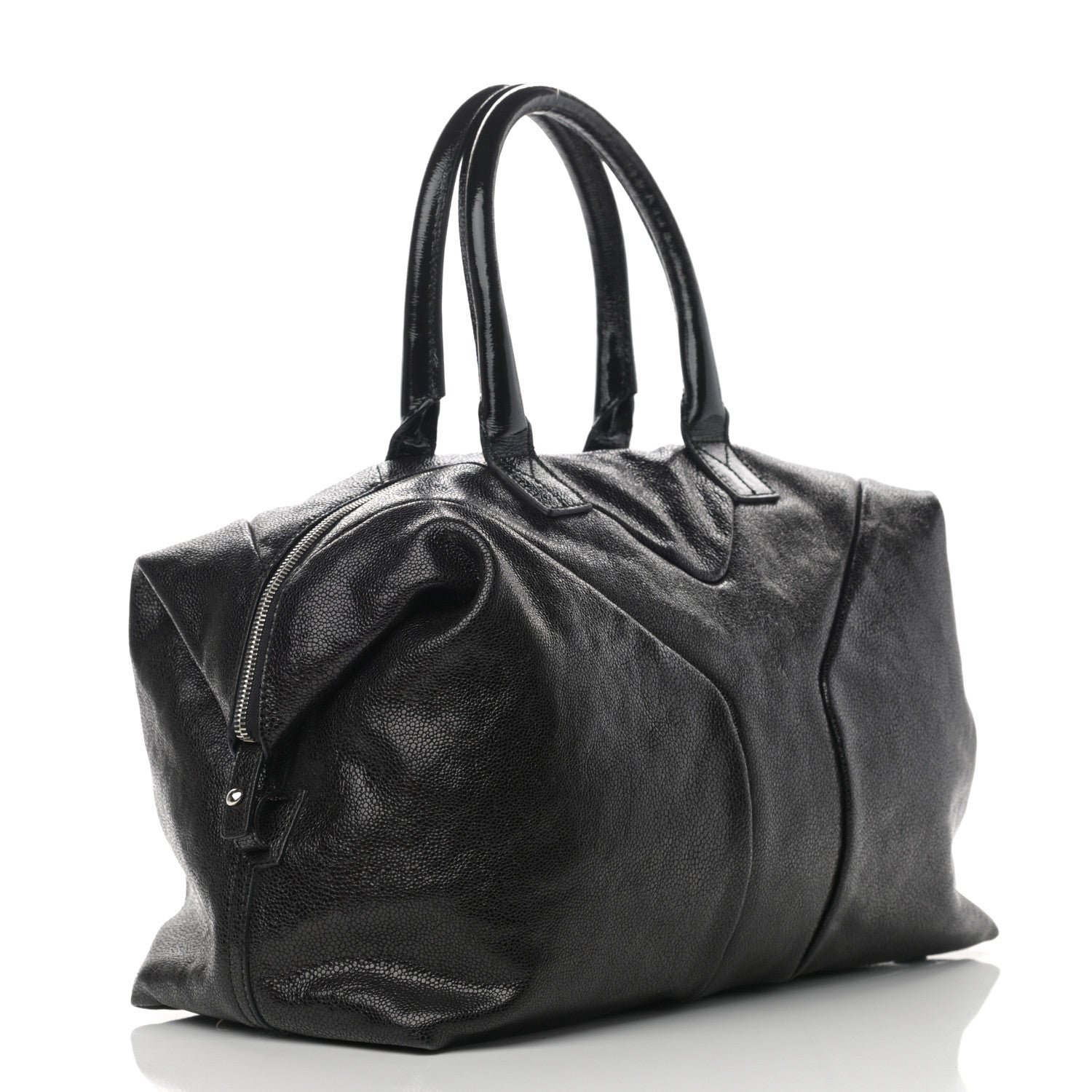 Saint Laurent Calfskin Medium Easy Y Bag Black 2 of 11