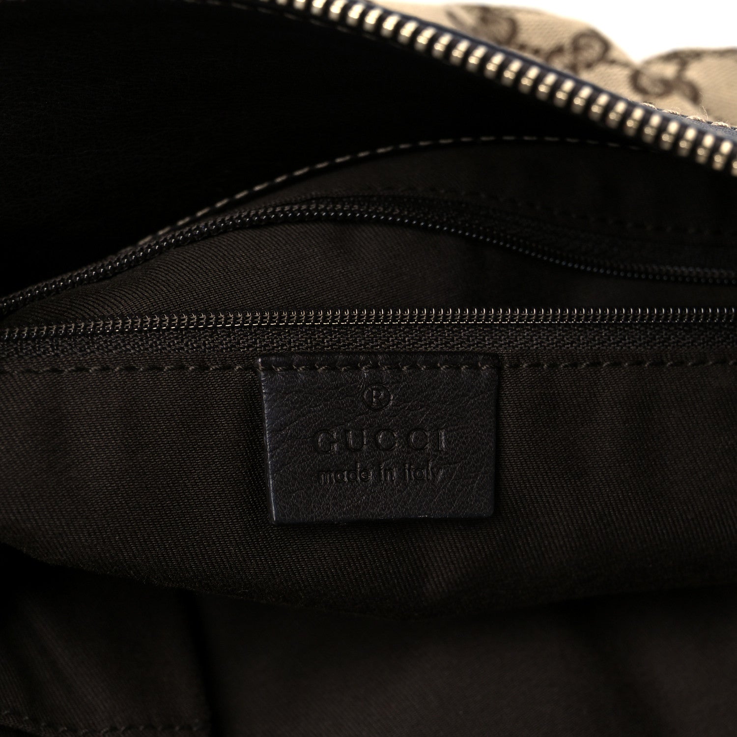 Gucci Monogram D Gold Tote Dark Brown 6 of 11