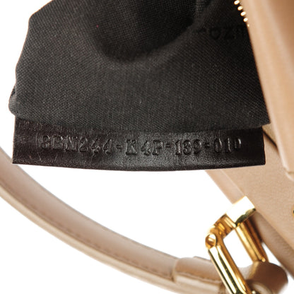 Fendi Nappa Mini Peekaboo Iconic Satchel Ratmusquet 7 of 9