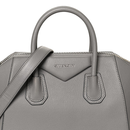 Givenchy Sugar Goatskin Small Antigona Pearl Grey 8 of 14