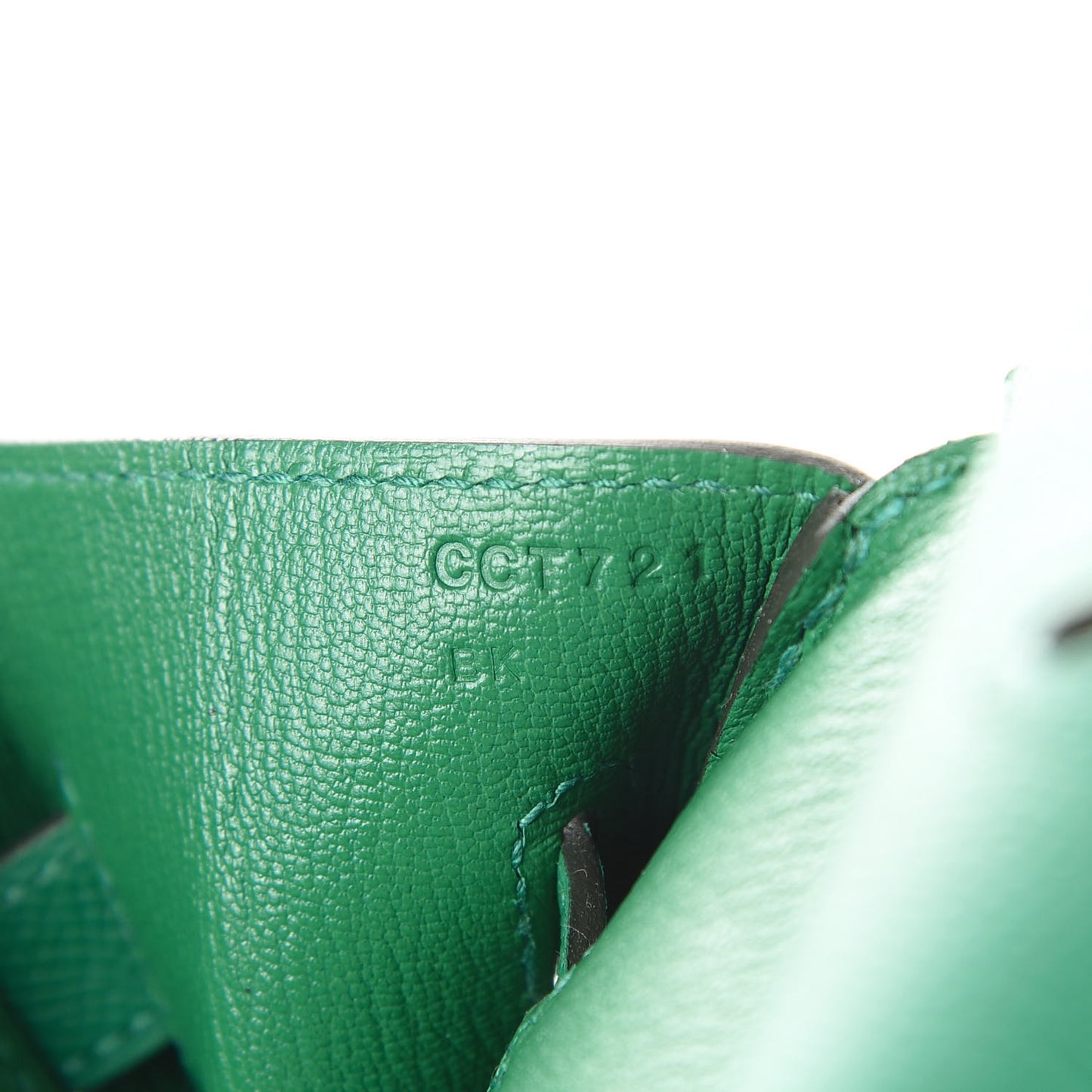 Epsom Birkin 35 Vert Vertigo