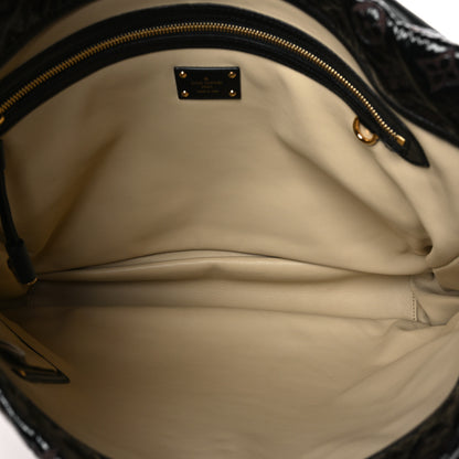 Louis Vuitton Vinyl Monogram Squishy Inventeur Messenger Bag Black 5 of 9