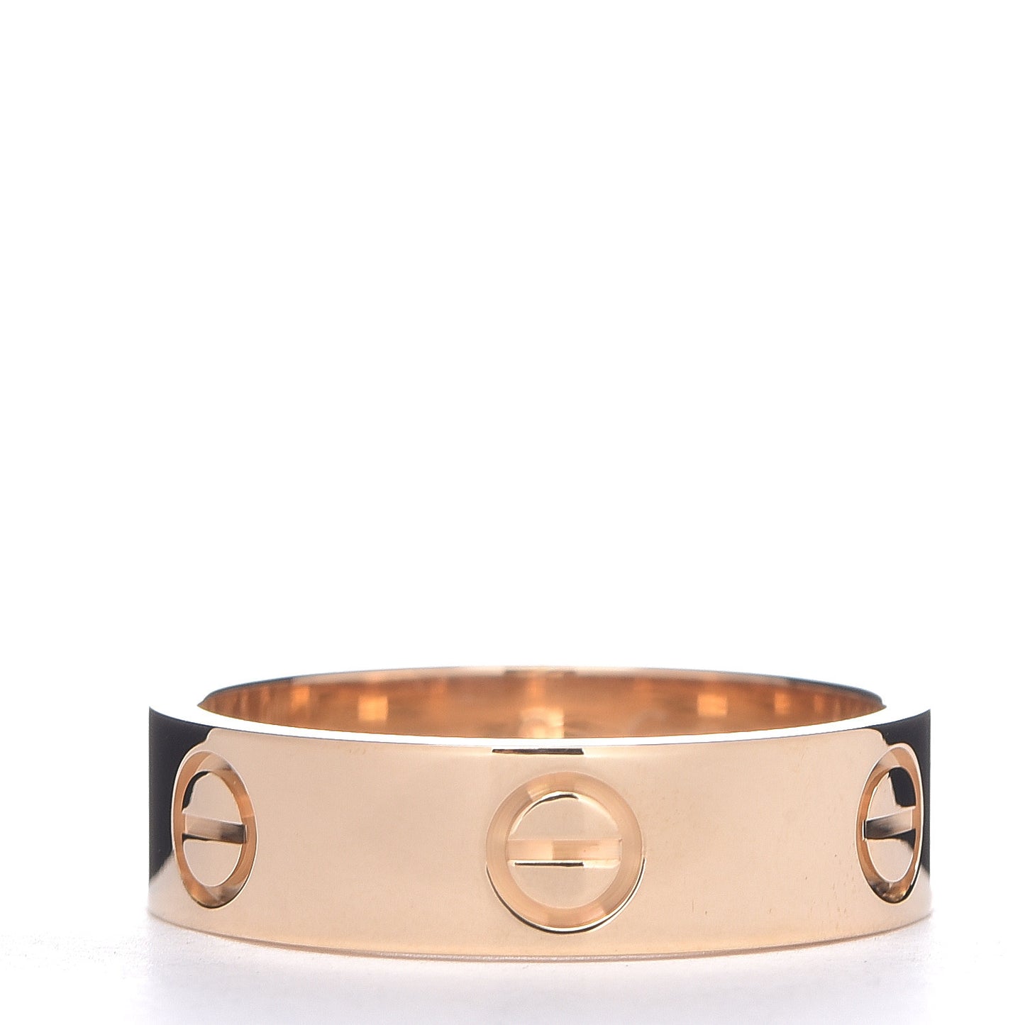 18K Yellow Gold 5.5mm LOVE Ring 56 7.5