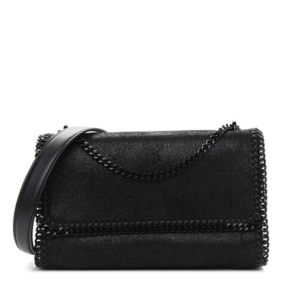 Stella McCartney Shaggy Deer Falabella Messenger Black 1 of 8
