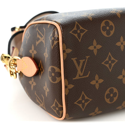 Louis Vuitton Monogram Speedy Bandouliere 20 Black 8 of 10