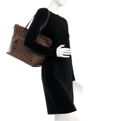 Louis Vuitton Damier Ebene Iena MM 2 of 8