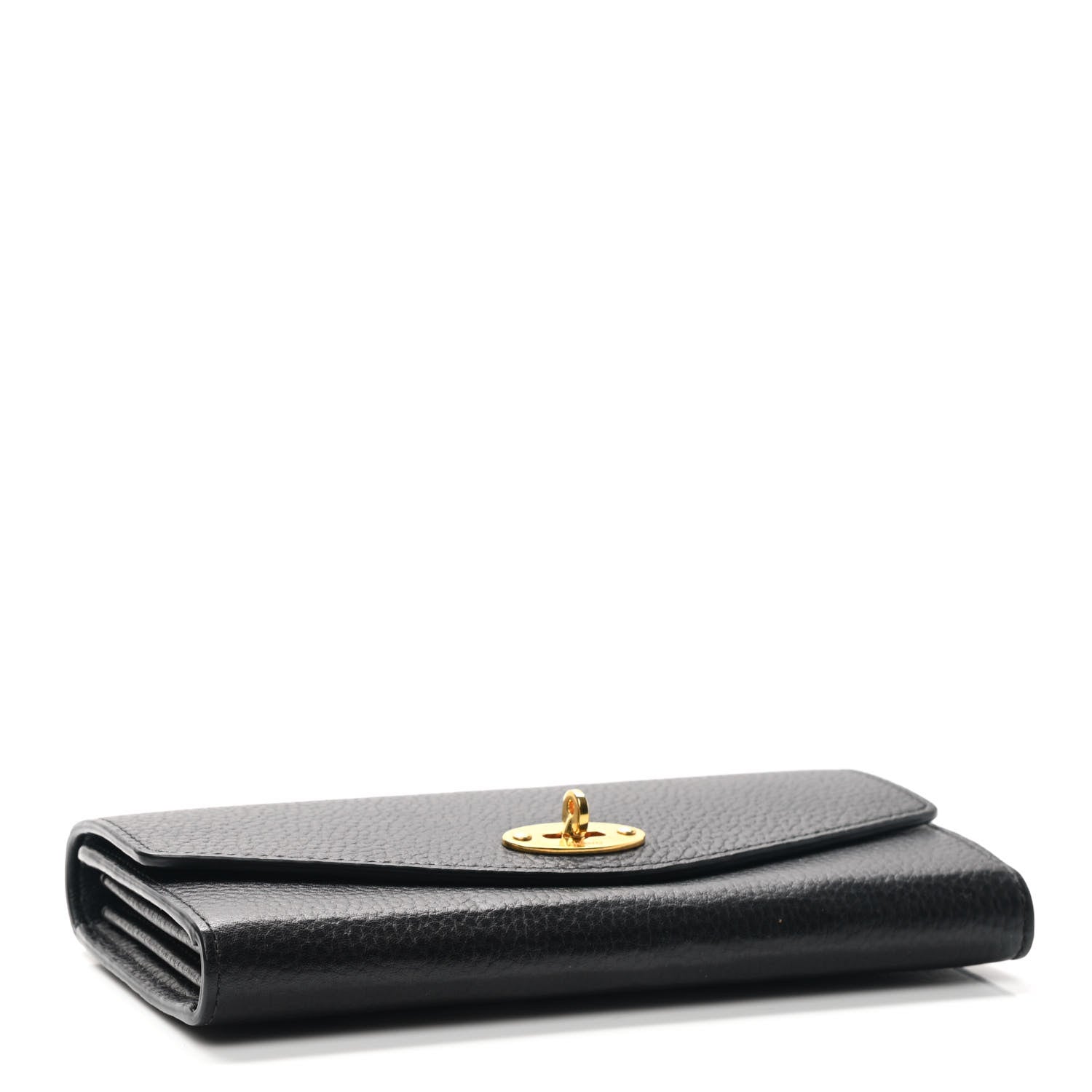 Mulberry Grain Vegetable Tanned Calfskin Darley Wallet Black 4 of 7