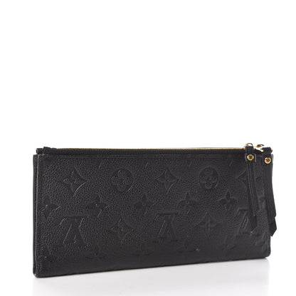 Louis Vuitton Empreinte Adele Wallet Black 3 of 8