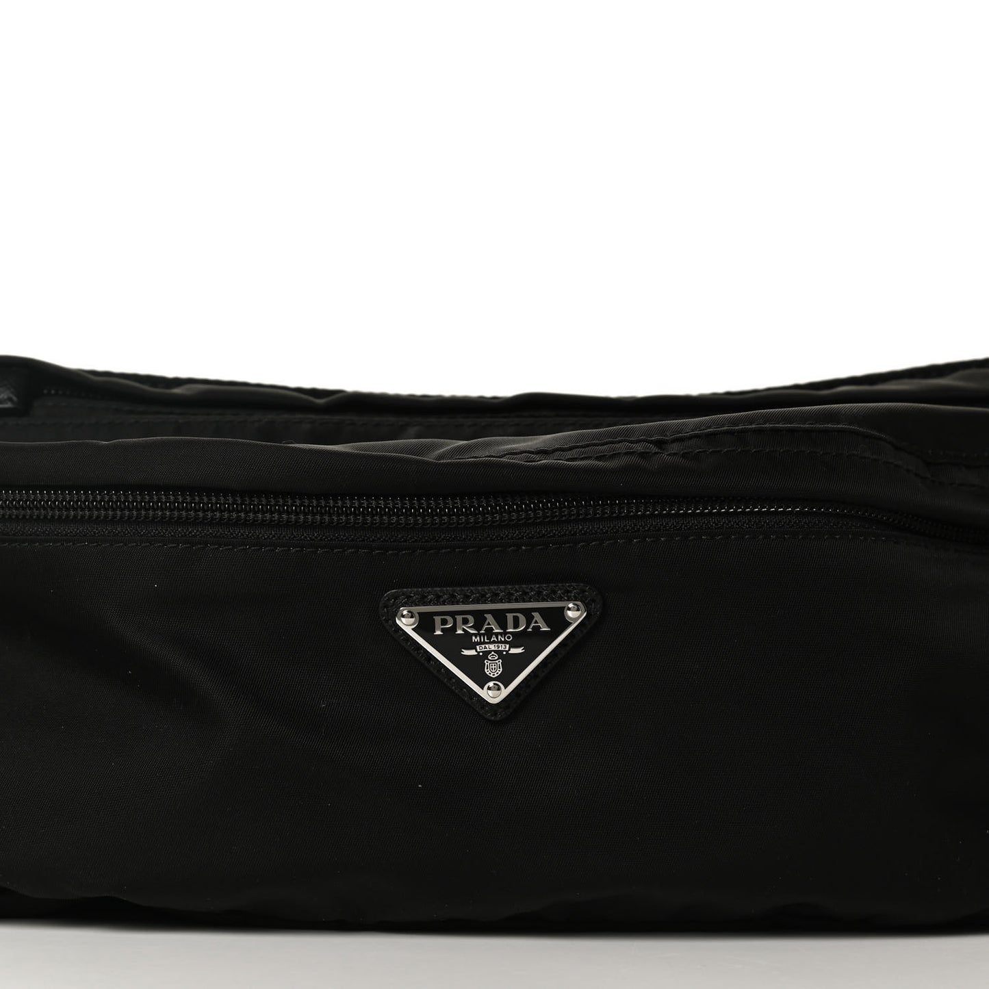 Tessuto Nylon Montagna Belt Bag Black