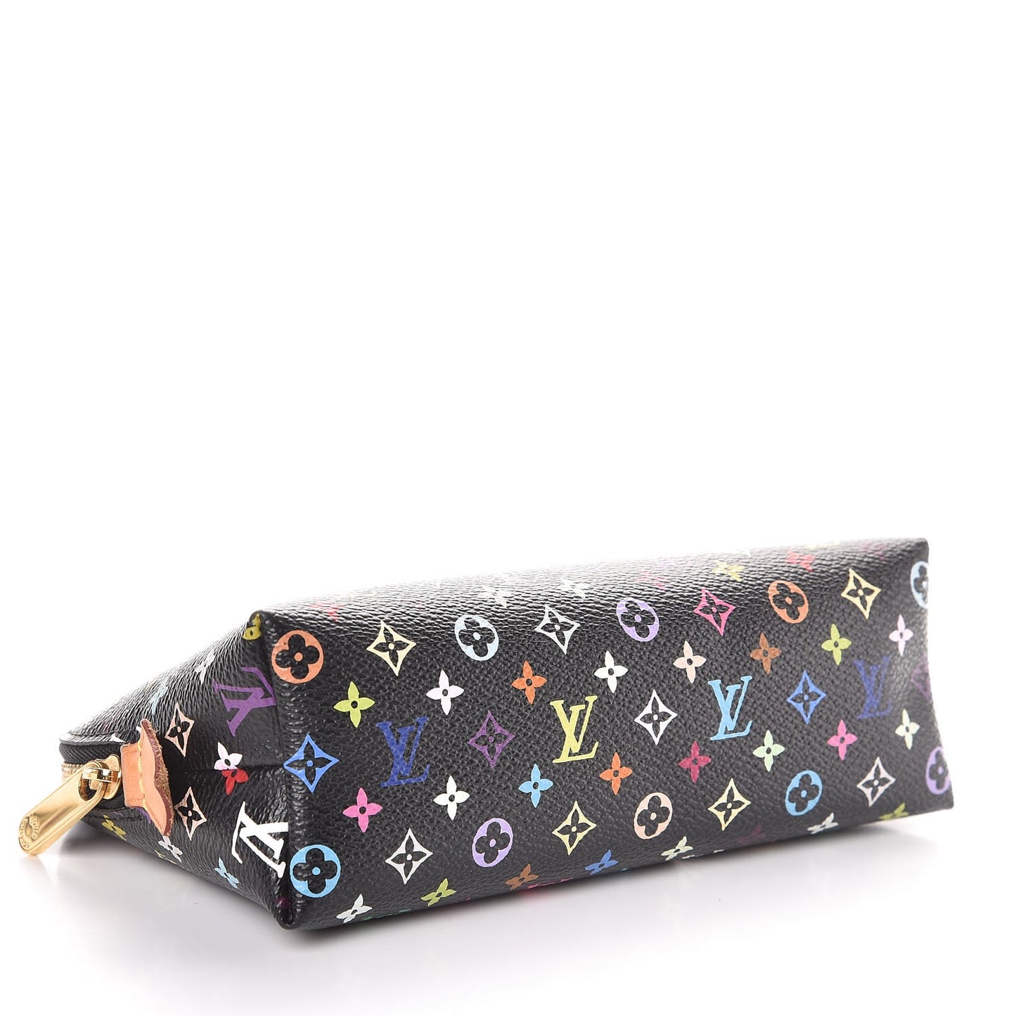 Monogram Multicolor Cosmetic Pouch Black Grenade