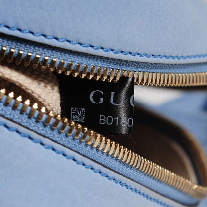 Gucci Vitello Range Small Soho Disco Bag Mineral Blue 8 of 9