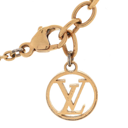Louis Vuitton Brass Flower Full Bracelet Gold 4 of 7