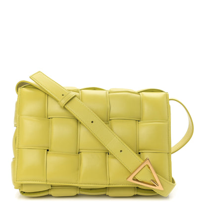 Bottega Veneta Nappa Maxi Intreccio Padded Cassette Crossbody Bag Kiwi 1 of 9