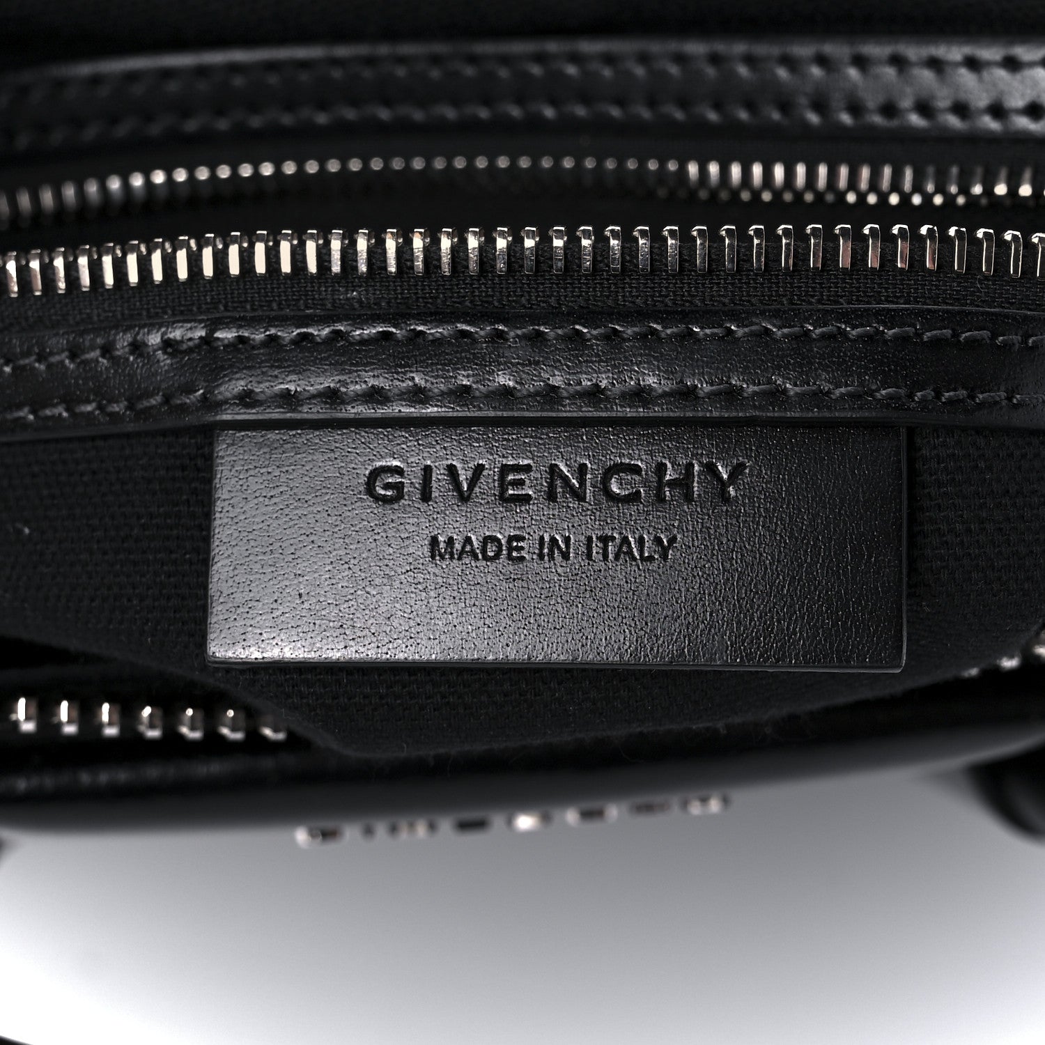Givenchy Shiny Lord Calfskin Small Antigona Black 6 of 10