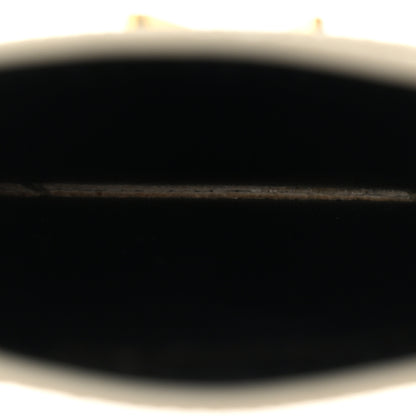 Saint Laurent Grain De Poudre Matelasse Chevron Monogram Credit Card Case Crema Soft 5 of 8