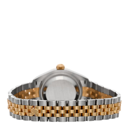Rolex Stainless Steel 18K Yellow Gold 28mm Oyster Perpetual Datejust Watch Silver 279173 3 of 5