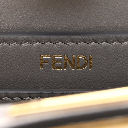 Fendi Lizard Togo Lucido Petite Peekaboo I SEE U Satchel Roccia 6 of 13