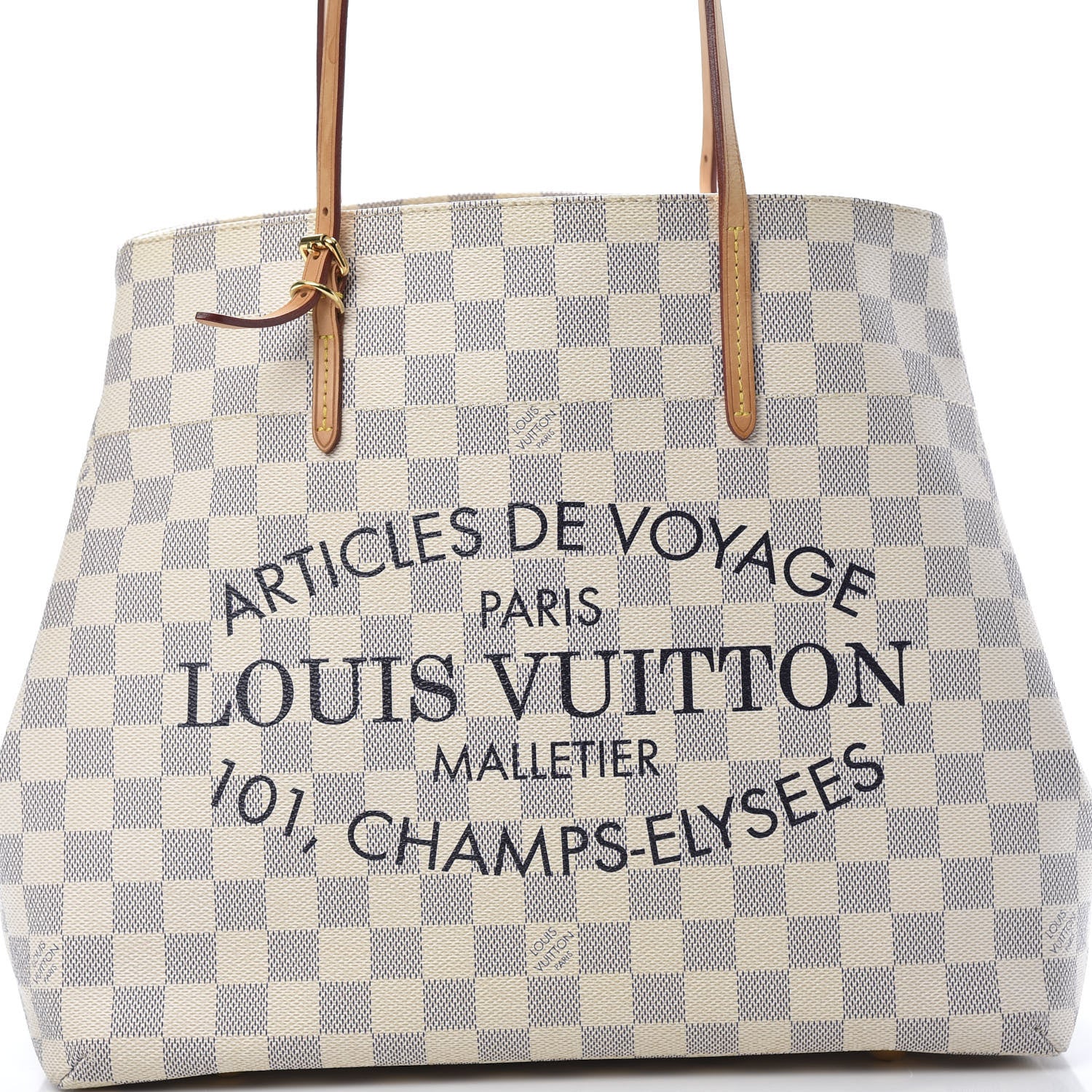 Louis Vuitton Damier Azur Cabas Adventure MM 8 of 10