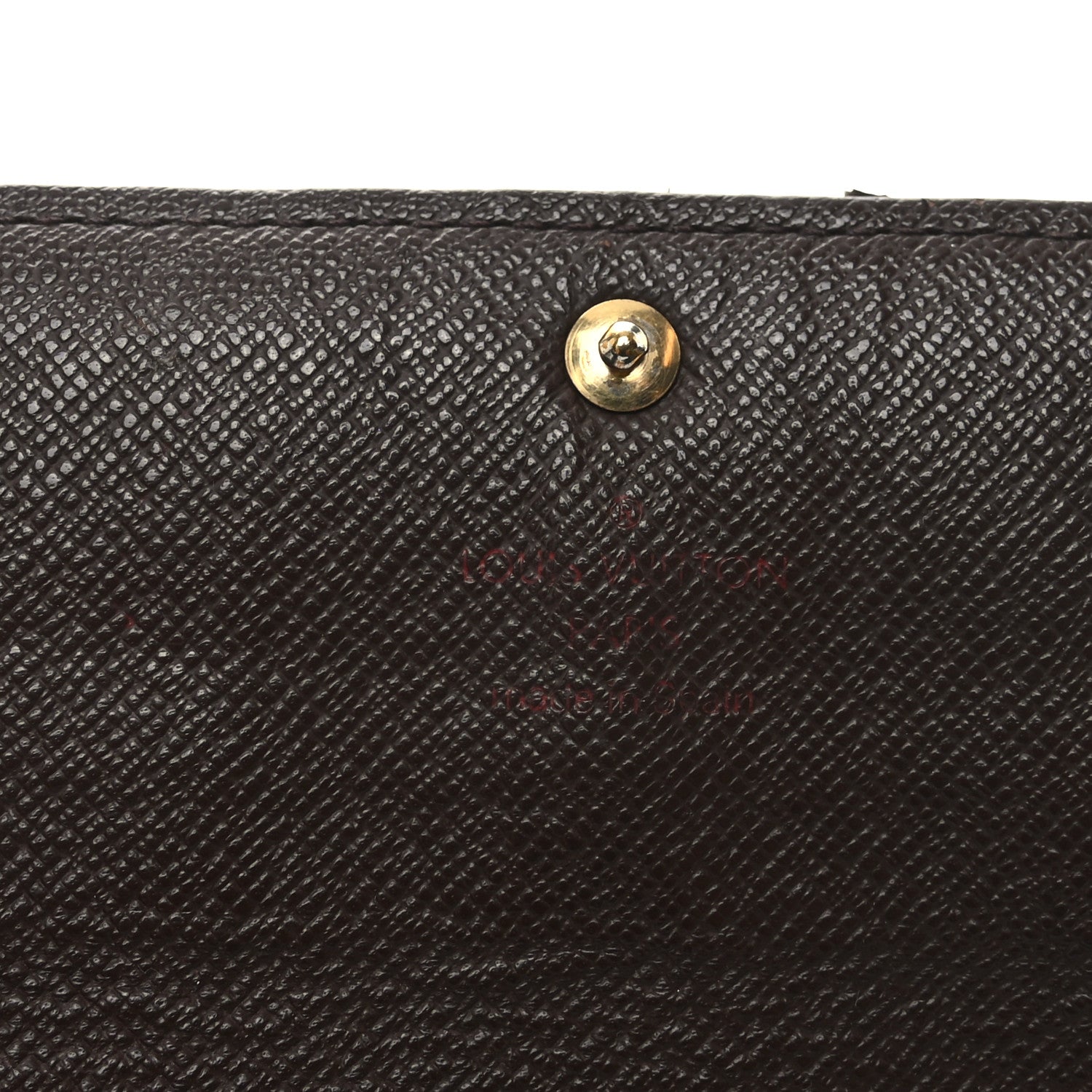 Louis Vuitton Damier Ebene Sarah Wallet 6 of 7