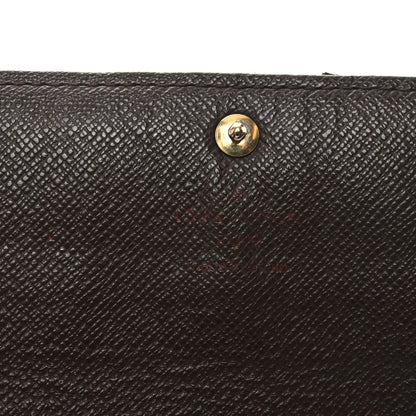 Louis Vuitton Damier Ebene Sarah Wallet 6 of 7