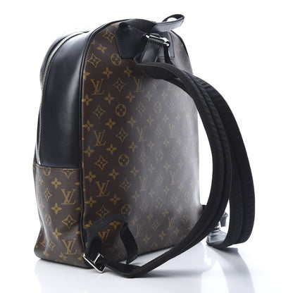Louis Vuitton Monogram Macassar Josh Backpack 2 of 14