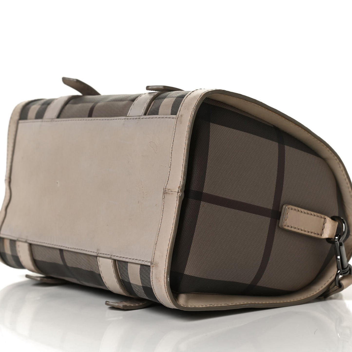 Smoked Check Small Chester Bowling Bag Trench