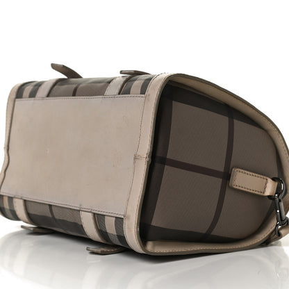 Burberry Smoked Check Small Chester Bowling Bag Trench 9 of 13