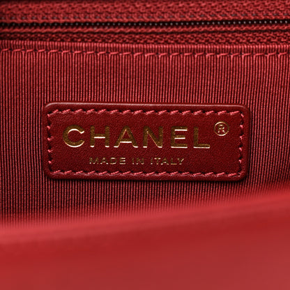 Chanel Lambskin Quilted Large Boy Flap Red 6 of 10