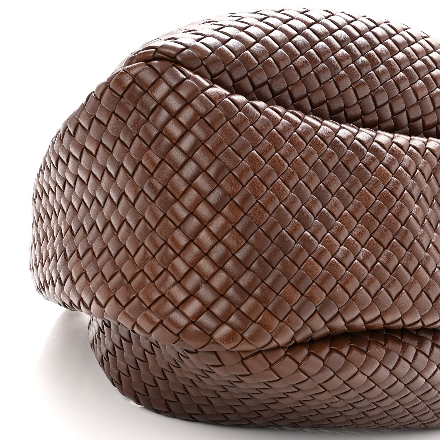 Bottega Veneta Lambskin Intrecciato Padded Jodie Browine 8 of 9