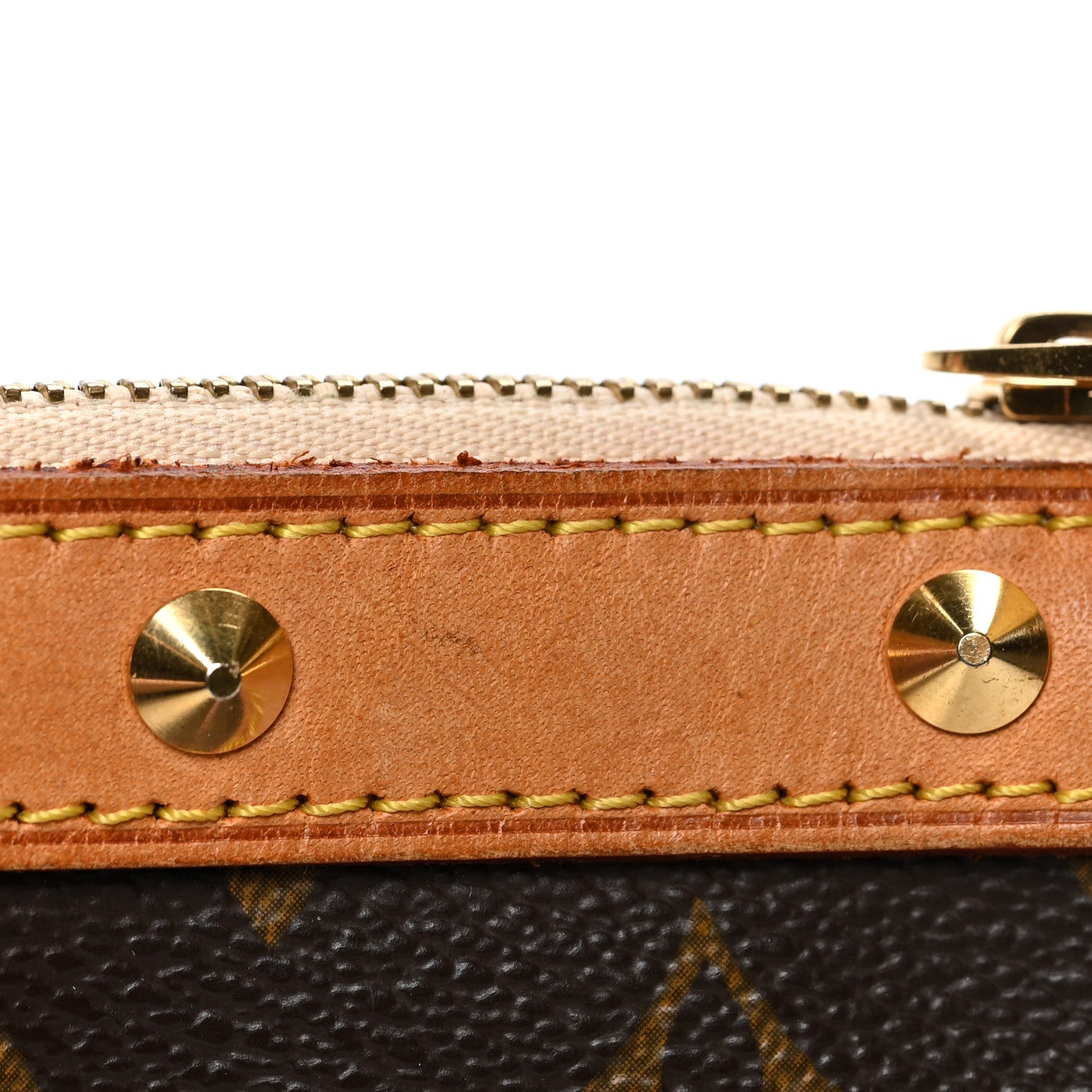 Louis Vuitton Monogram Cherry Blossom Pochette Accessories Brown 9 of 9