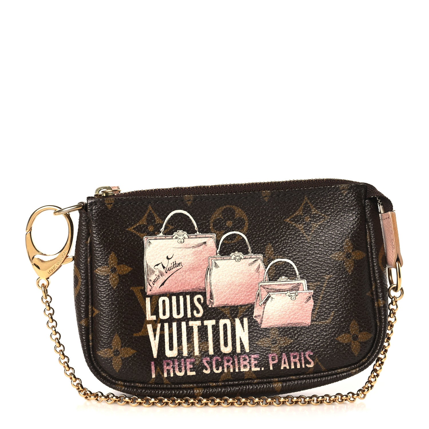 Louis Vuitton Monogram Affiche Mini Pochette Accessories 1 of 11