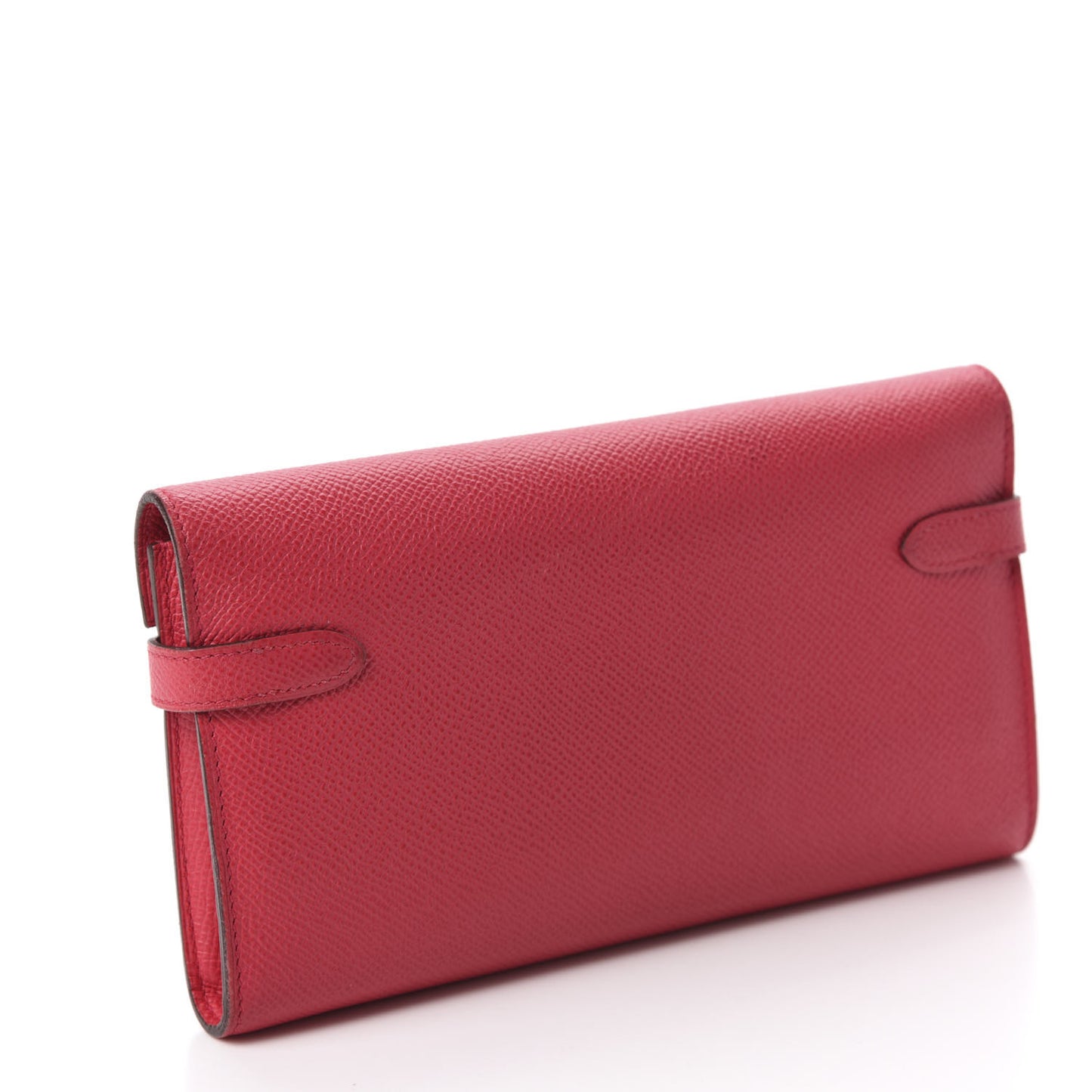 Epsom Kelly Longue Wallet Rose Extreme