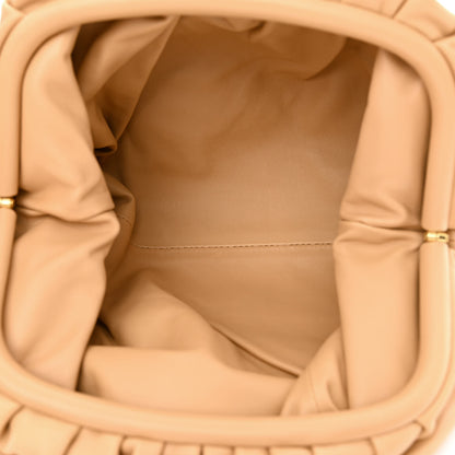 Bottega Veneta Smooth Butter Calf The Pouch Oversized Clutch Biscotto 5 of 11