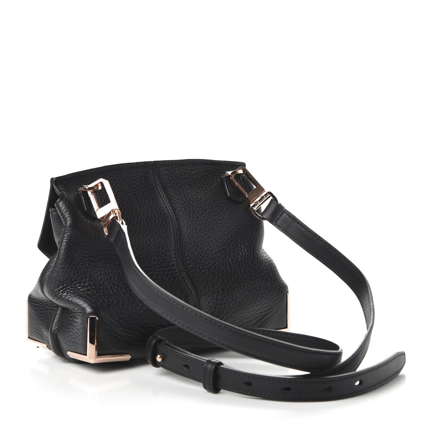 Calfskin Marion Tote Soft Black Rose Hardware