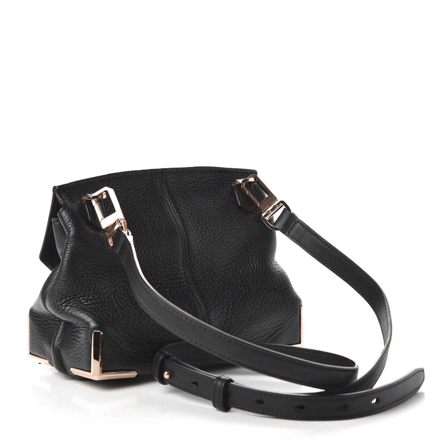 Alexander Wang Calfskin Marion Tote Soft Black Rose Hardware 3 of 9