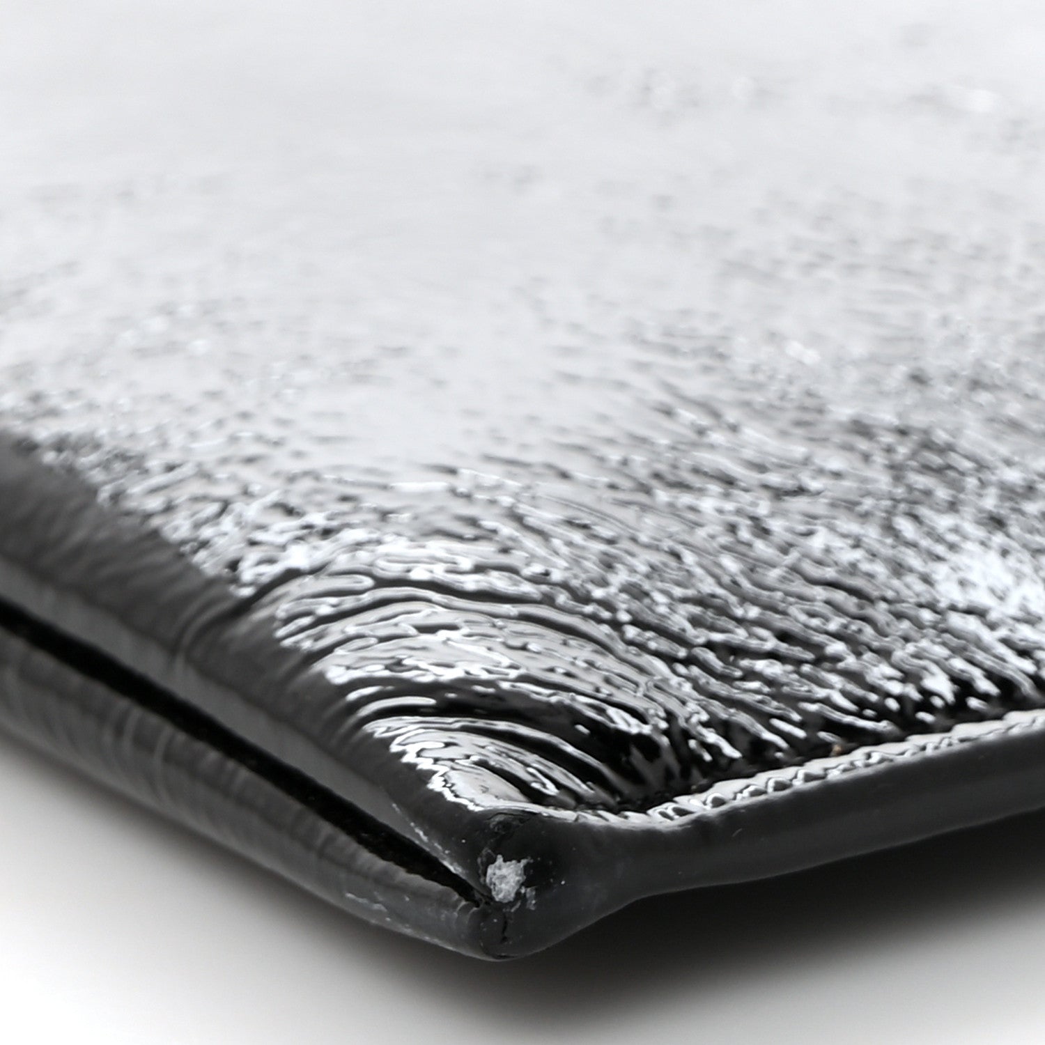 Saint Laurent Texturized Patent Monogram iPad Case Black 9 of 10