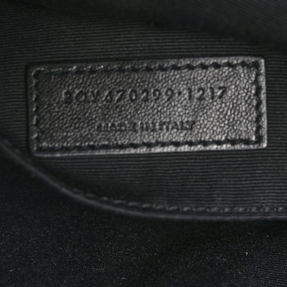 Saint Laurent Calfskin Monogram Small Lou Camera Bag Fog 7 of 11