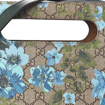 Gucci GG Supreme Monogram Blooms Print XL Tote 7 of 11