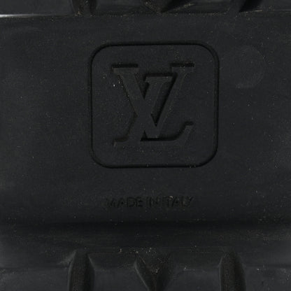 Louis Vuitton Calfskin Territory Flat Ranger Boots 37.5 Black 6 of 8
