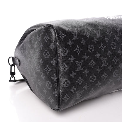 Louis Vuitton Monogram Eclipse Vivienne Keepall Bandouliere 50 8 of 10