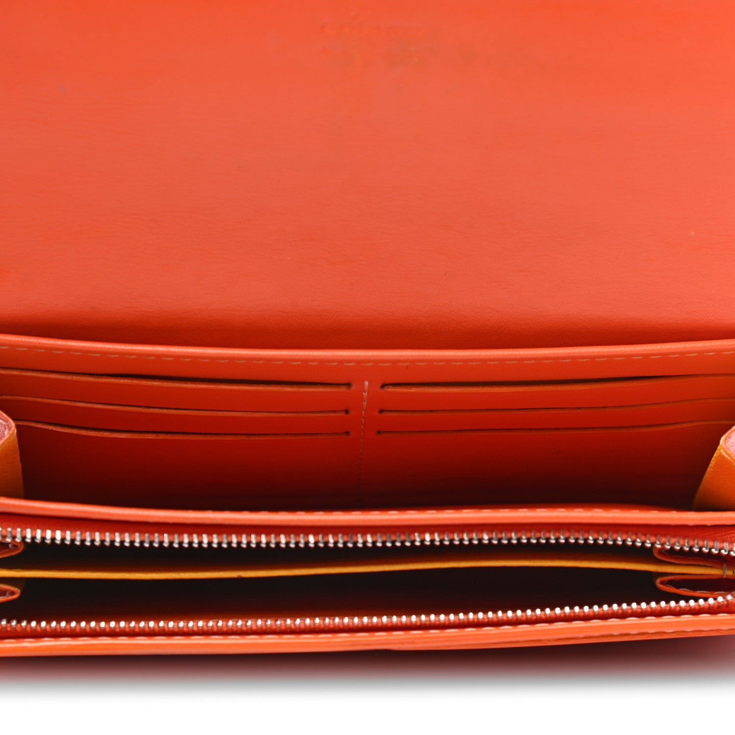 Goyard Goyardine Varenne Long Wallet Orange 7 of 10