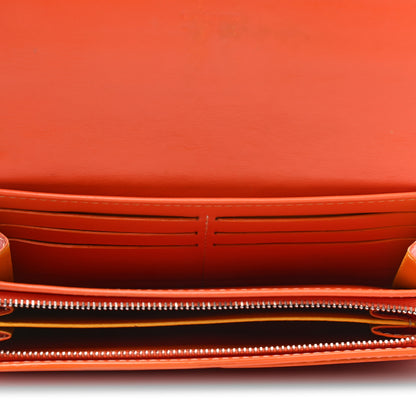 Goyard Goyardine Varenne Long Wallet Orange 7 of 10