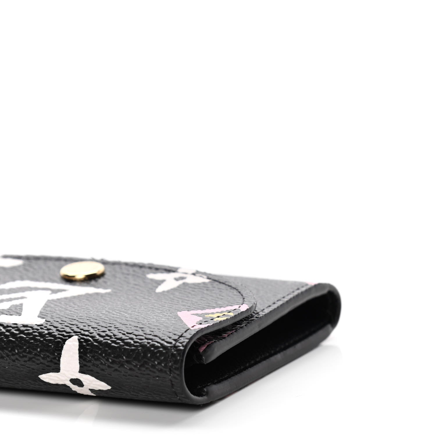 Louis Vuitton Monogram Giant Wild At Heart Rosalie Coin Purse Black 9 of 10