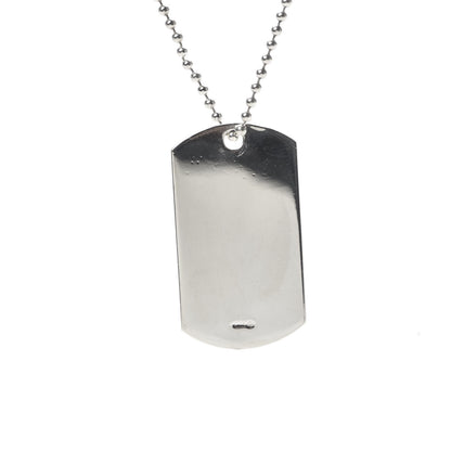 Gucci Sterling Silver Dog Tag Necklace 5 of 8