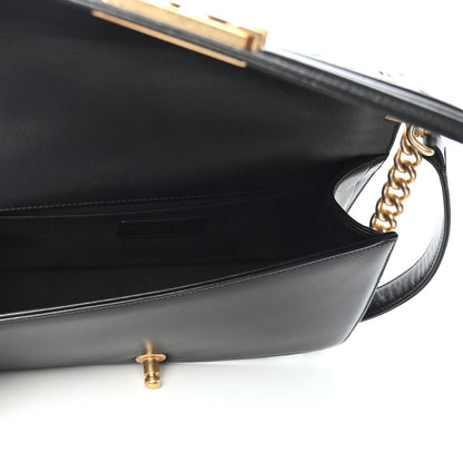 Chanel Lambskin Quilted Medium Boy Flap Black 5 of 9