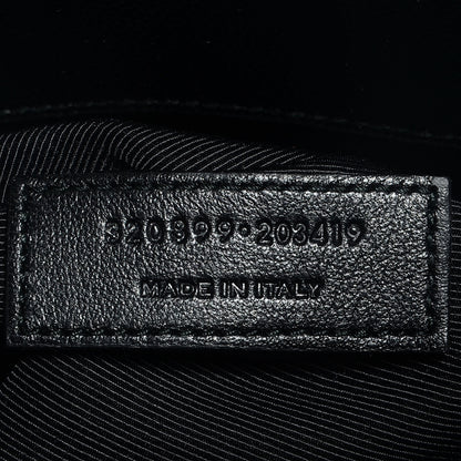 Saint Laurent Grain De Poudre North South Medium Museum Tote Black 7 of 9